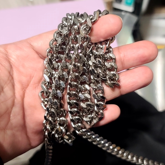 Yves Saint Laurent Navy Crossbody Bag - Picture 5 of 6